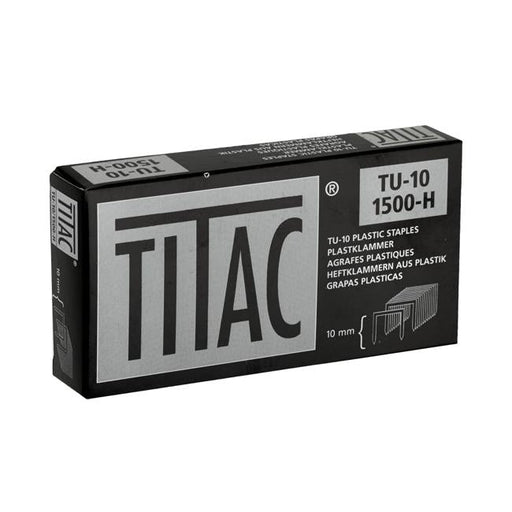 Titac Plastic U Staples TU10 Hard 1500pcs-Officecentre