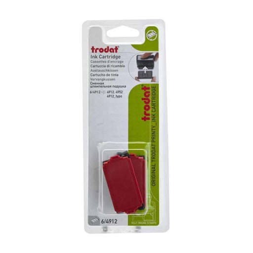 Trodat Pad 6/4912 Red – Twin-Pack-Officecentre