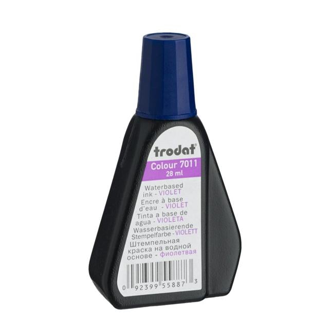 Trodat Rubber Stamp Ink 28ml 7011 Violet — Officecentre