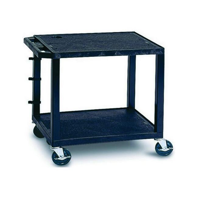 Tuffy utility trolley 2 shelf 66cm-Officecentre