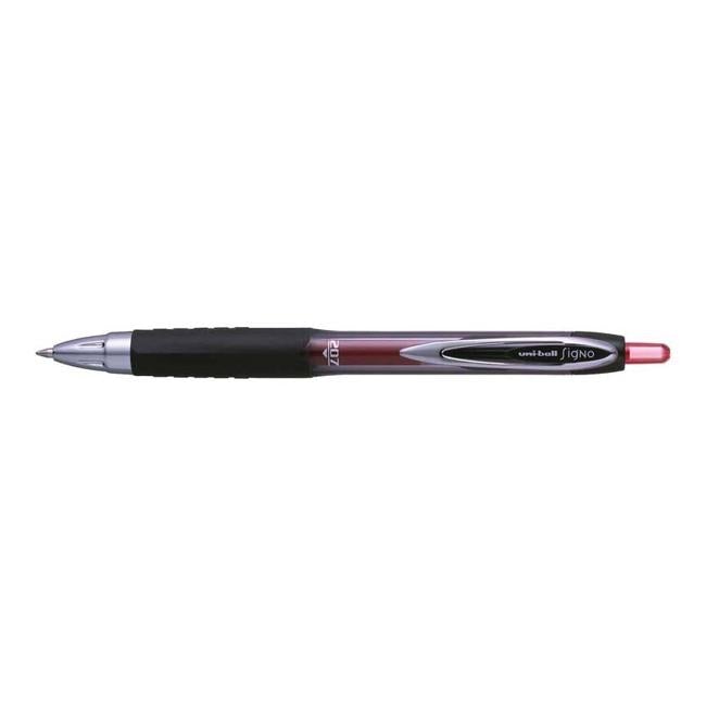 Uni-ball Signo 207 Retractable Gel 0.7mm Red UMN-207-Officecentre