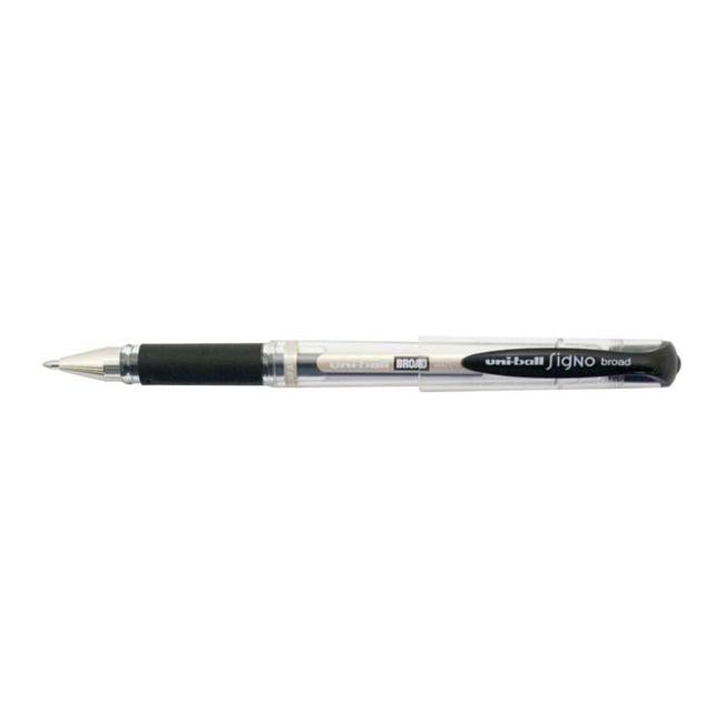 Uni-ball Signo Broad 1.0mm Capped Black UM-153-Officecentre