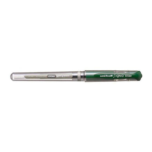 Uni-ball Signo Broad 1.0mm Capped Green UM-153-Officecentre