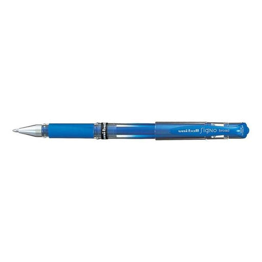 Uni-ball Signo Broad 1.0mm Capped Metallic Blue UM-153-Officecentre