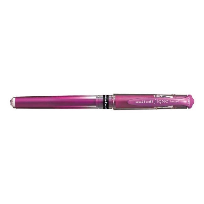 Uni-ball Signo Broad 1.0mm Capped Metallic Pink UM-153-Officecentre