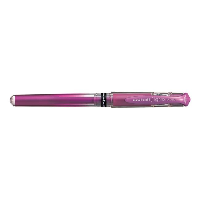 Uni-ball Signo Broad 1.0mm Capped Metallic Pink UM-153 — Officecentre