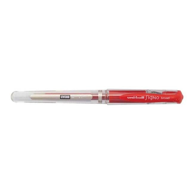 Uni-ball Signo Broad 1.0mm Capped Red UM-153-Officecentre