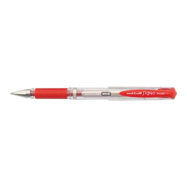 Uni-ball Signo Broad 1.0mm Capped Red UM-153-Officecentre