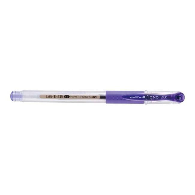Uni-ball Signo DX 0.5mm Capped Rollerball Violet UM-151-05-Officecentre