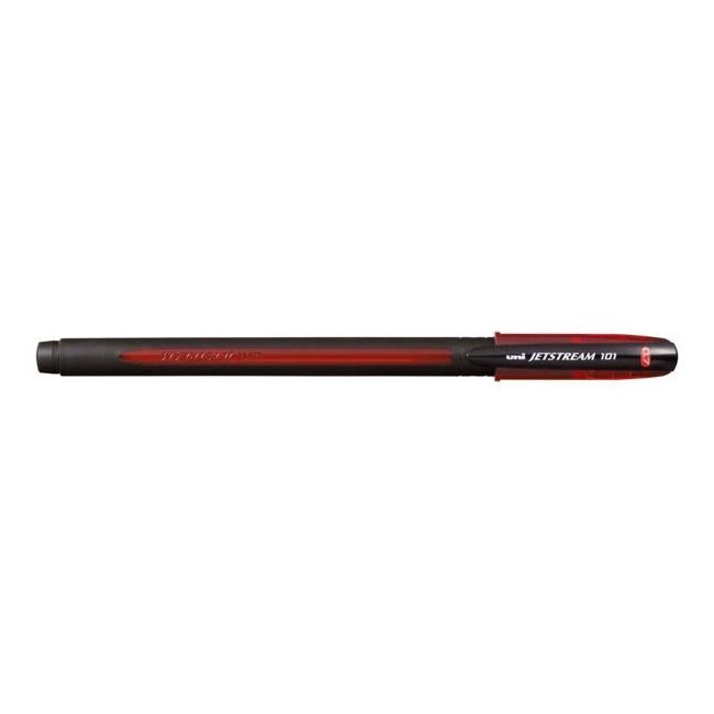 Uni Jetstream 101 Capped 0.7mm Red SX101-07-Officecentre