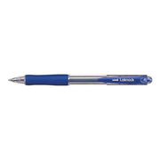 Uni Laknock 0.7mm Retractable Fine Blue SN-100-Officecentre