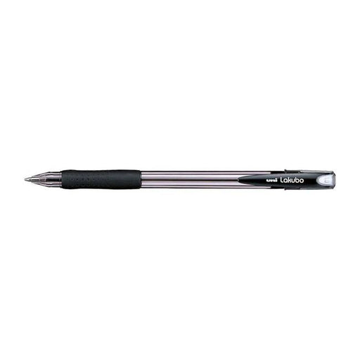 Uni Lakubo Capped Ballpoint 1.0mm Black SG-100-Officecentre