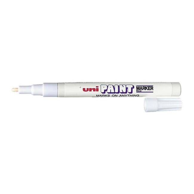 Uni Paint Marker 1.2mm Bullet Tip White PX-21-Officecentre