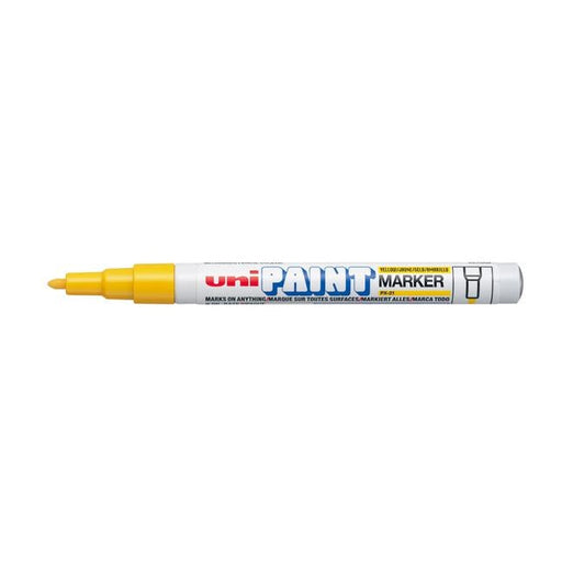 Uni Paint Marker 1.2mm Bullet Tip Yellow PX-21-Officecentre