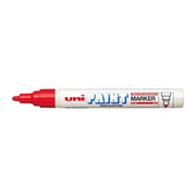 Uni Paint Marker 2.8mm Bullet Tip Red PX-20-Officecentre