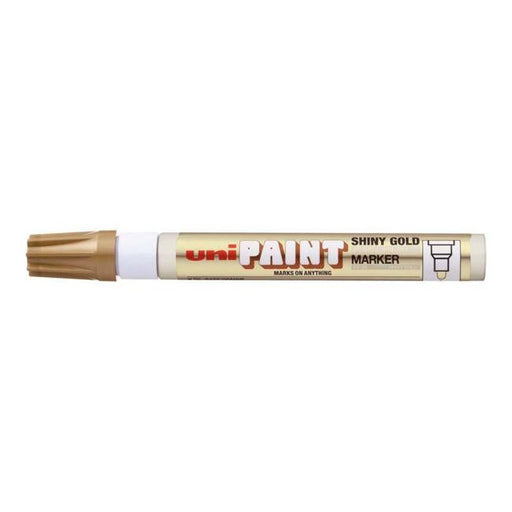 Uni Paint Marker 2.8mm Bullet Tip Shiny Gold PX-20-Officecentre