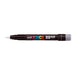 Uni Posca Marker 0.1-10.0mm Brush Tip White PCF-350-Officecentre