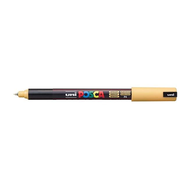 Uni Posca Marker 0.7mm Ultra-Fine Pin Tip Apricot PC-1MR-Officecentre