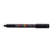 Uni Posca Marker 0.7mm Ultra-Fine Pin Tip Black PC-1MR-Officecentre