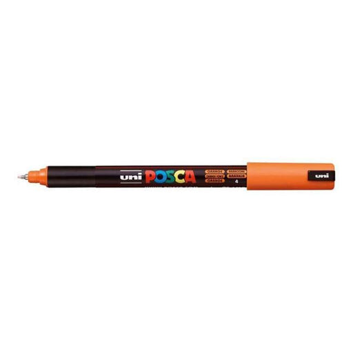 Uni Posca Marker 0.7mm Ultra-Fine Pin Tip Orange PC-1MR-Officecentre