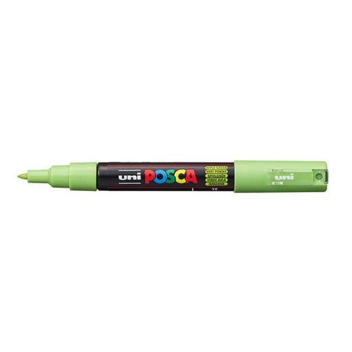 Uni Posca Marker 0.7mm Ultra-Fine Round Tip Apple Green PC-1M-Officecentre