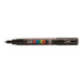 Uni Posca Marker 0.7mm Ultra-Fine Round Tip Black PC-1M-Officecentre