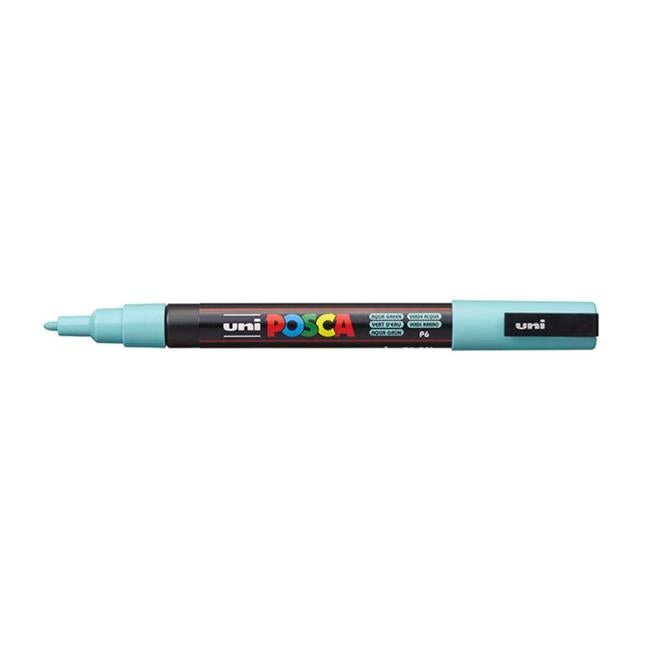 Uni Posca Marker 0.9-1.3mm Fine Aqua Green PC-3M-Officecentre