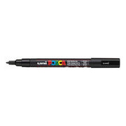 Uni Posca Marker 0.9-1.3mm Fine Black PC-3M-Officecentre