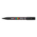 Uni Posca Marker 0.9-1.3mm Fine Black PC-3M-Officecentre