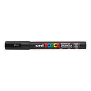 Uni Posca Marker 0.9-1.3mm Fine Black PC-3M-Officecentre