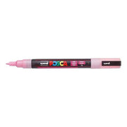 Uni Posca Marker 0.9-1.3mm Fine Glitter Pink PC-3M-Officecentre