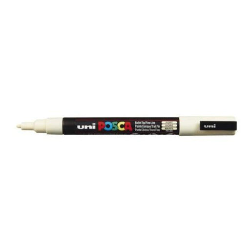 Uni Posca Marker 0.9-1.3mm Fine Ivory PC-3M-Officecentre