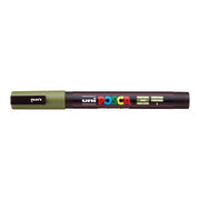 Uni Posca Marker 0.9-1.3mm Fine Khaki Green PC-3M-Officecentre