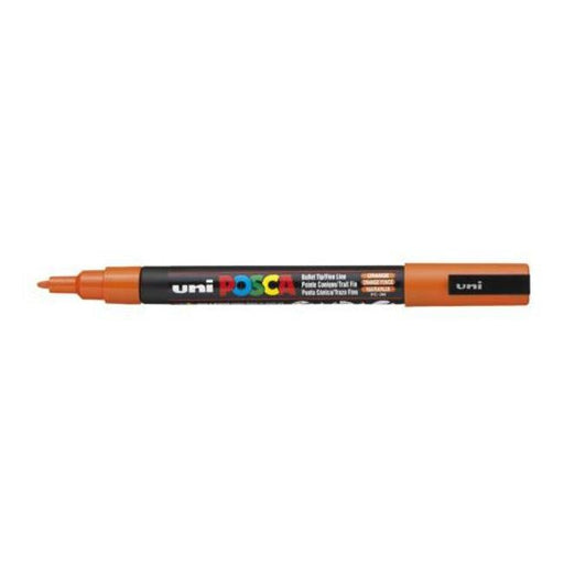 Uni Posca Marker 0.9-1.3mm Fine Light Orange PC-3M-Officecentre