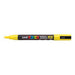 Uni Posca Marker 0.9-1.3mm Fine Yellow PC-3M-Officecentre