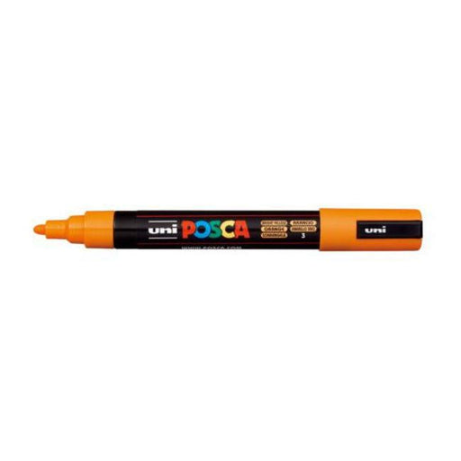 Uni Posca Marker 1.8-2.5mm Med Bullet Bright Yellow PC-5M-Officecentre