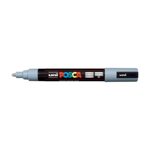 Uni Posca Marker 1.8-2.5mm Med Bullet Grey PC-5M-Officecentre