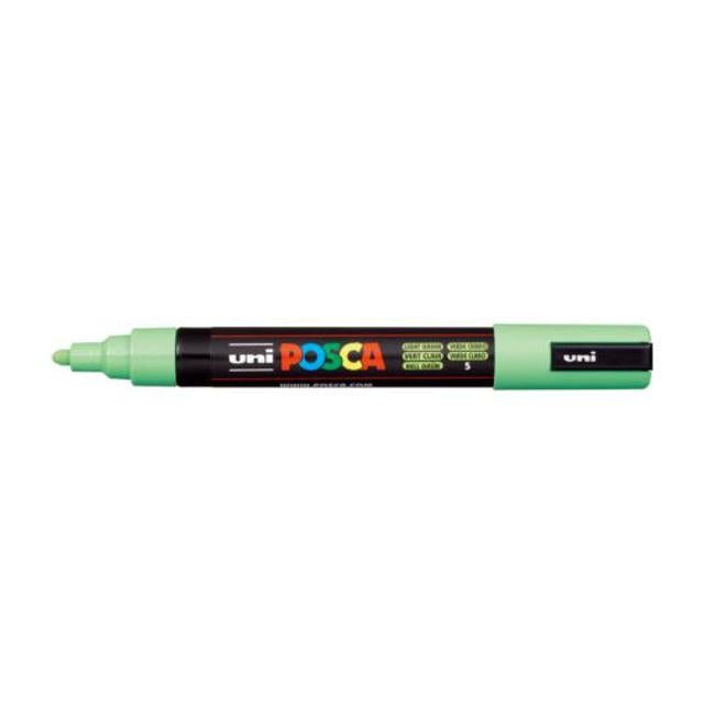 Uni Posca Marker 1.8-2.5mm Med Bullet Light Green PC-5M-Officecentre