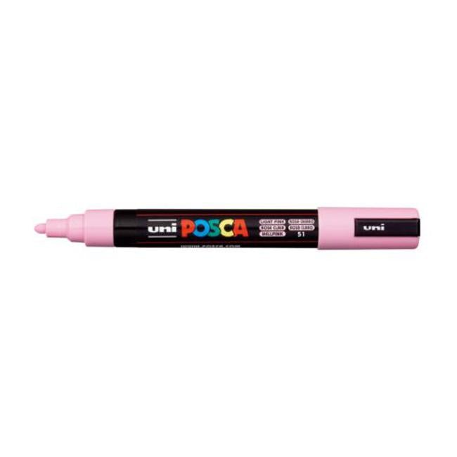 Uni Posca Marker 1.8-2.5mm Med Bullet Light Pink PC-5M-Officecentre