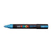 Uni Posca Marker 1.8-2.5mm Med Bullet Metallic Blue PC-5M-Officecentre