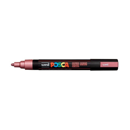 Uni Posca Marker 1.8-2.5mm Med Bullet Metallic Red PC-5M-Officecentre