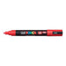 Uni Posca Marker 1.8-2.5mm Med Bullet Red PC-5M-Officecentre