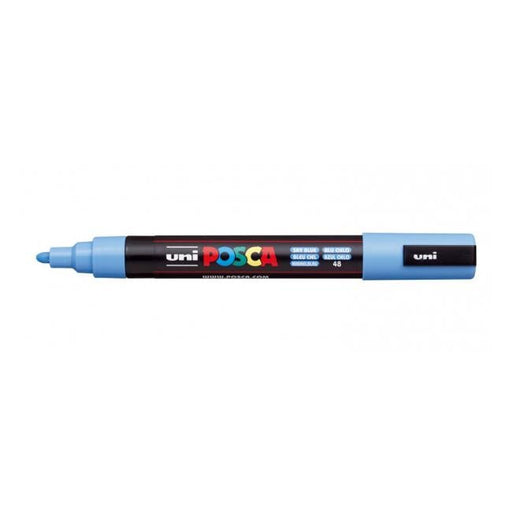 Uni Posca Marker 1.8-2.5mm Med Bullet Sky Blue PC-5M-Officecentre