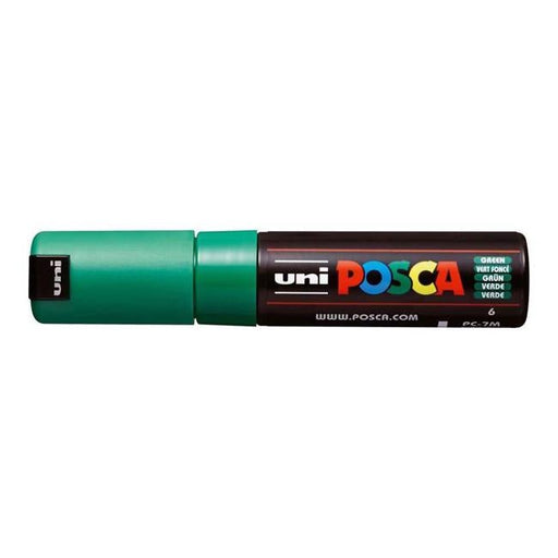 Uni Posca Marker 4.5-5.5mm Bold Bullet Green PC-7M-Officecentre