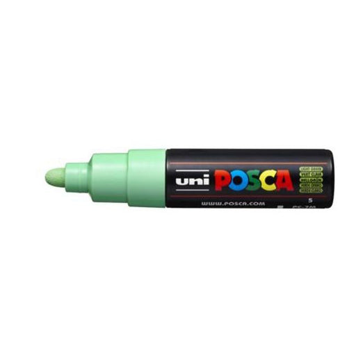 Uni Posca Marker 4.5-5.5mm Bold Bullet Light Green PC-7M-Officecentre