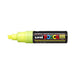 Uni Posca Marker 8.0mm Bold Chisel Fluro Yellow PC-8K-Officecentre