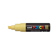 Uni Posca Marker 8.0mm Bold Chisel Straw Yellow PC-8K-Officecentre