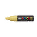Uni Posca Marker 8.0mm Bold Chisel Straw Yellow PC-8K-Officecentre