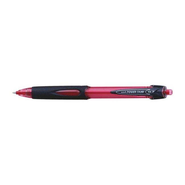Uni Powertank 0.7mm Retractable Red SN-227-Officecentre