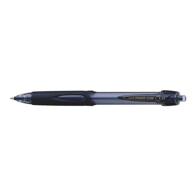 Uni Powertank 1.0mm Retractable Black SN-220-Officecentre